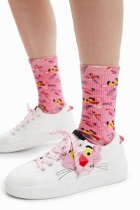 Desigual Pink Panther platform Naisten Tennarit | IAFCM2978