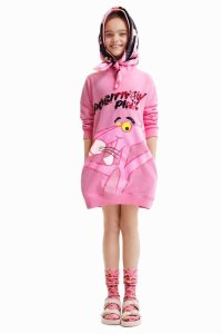 Desigual Pink Panther sweater Tytön Mekko | NPLCK1654