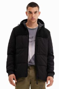 Desigual Plain hooded Miesten Takit | ICREQ8742