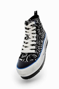 Desigual Platform high-top with illustrations Naisten Tennarit | DIMWP6928