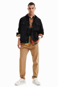 Desigual Printed denim Miesten Takit | BQKVM1830