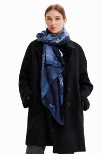 Desigual Rectangular leaf foulard Naisten Huivit | IHZAS8094