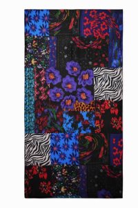 Desigual Rectangular patch foulard Naisten Huivit | NEFVM1596