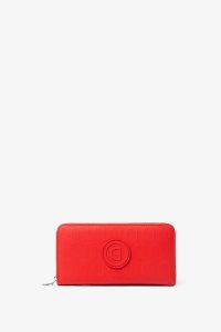 Desigual Red coin purse in logomania Naisten Lompakko | SKYTW6987