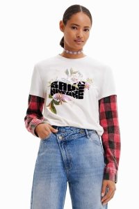Desigual Save Nature Naisten T Paidat | LBGUN7408