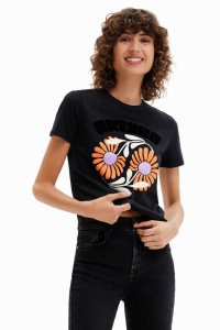 Desigual Save Nature floral Naisten T Paidat | YRCVG7236