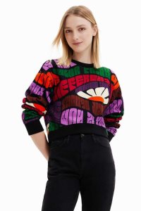 Desigual Save Nature sweatshirt Naisten Neulepuserot | IFXCR8326