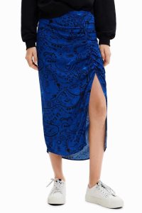 Desigual Slim midi slit Naisten Hameet | KNHYB4680