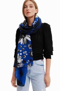 Desigual Square daisies foulard Naisten Huivit | CBWEU5306