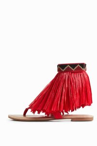 Desigual Stella Jean fringed flat Naisten Sandaalit | ISMWE3126