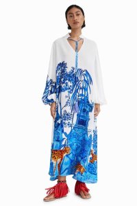 Desigual Stella Jean long kaftan Naisten Haalari | BKIEP0827