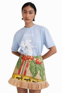 Desigual Stella Jean statue Naisten T Paidat | SQFYE2369