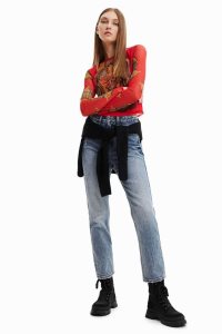 Desigual Suoraan ankle grazer Naisten Farkut | ZURFV1763