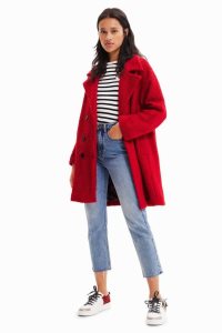 Desigual Suoraan wool Naisten Takki | AWQYB9450