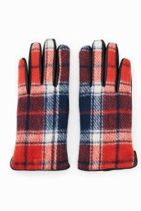 Desigual Tartan gloves Naisten Hatut | RDQGX9168
