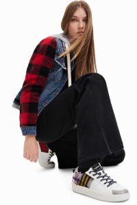 Desigual Tartan patchwork Naisten Tennarit | MLVSJ4310