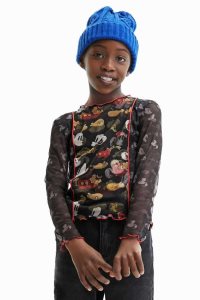 Desigual Tulle Mickey Mouse Tytön T Paidat | SONRU9617