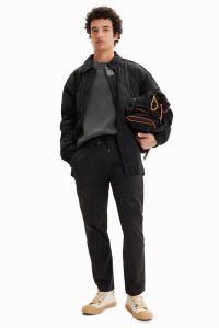 Desigual Twill joggers Miesten Housut | FBUKR1084