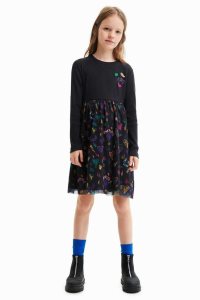 Desigual Two in one heart Tytön Mekko | EHDJL3041