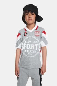 Desigual Urheilu baseball style polo shirt Poikien T Paidat | FUOTY2164