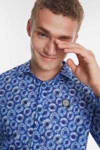 Desigual Vapaa-ajan microfloral Miesten Paidat | BKMHJ5472