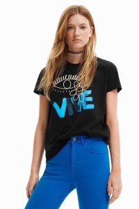 Desigual Vive Naisten T Paidat | DPZIL4509